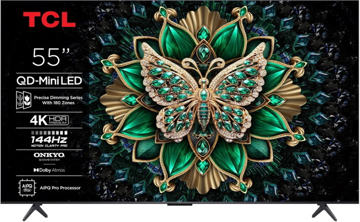 TCL 55C6K Televisor QLED-Mini LED 55 pulgadas 4K UHD Smart Google TV TCL 55C6K Televisor QLED-Mini LED 55 pulgadas 4K UHD Smart Google TV