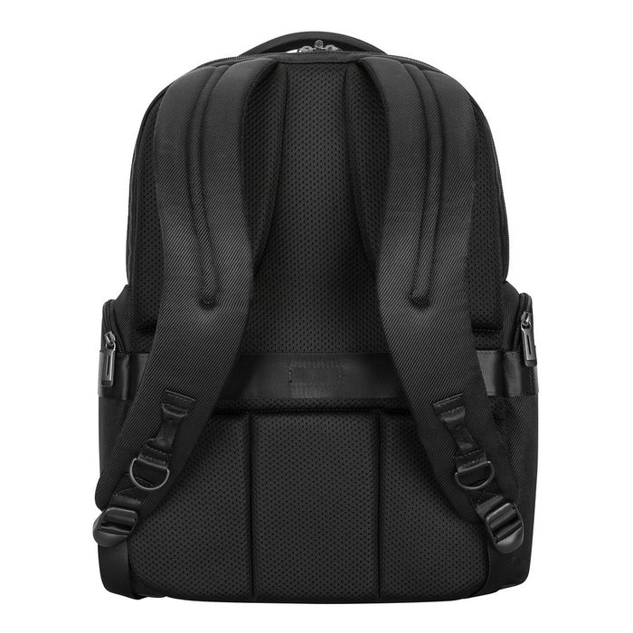 Targus Mochila Elite TBB618GL para Portátil 15.6-16 Pulgadas, 40.6 cm, Negro, con Compartimento para Tablet y Múltiples Bolsillos