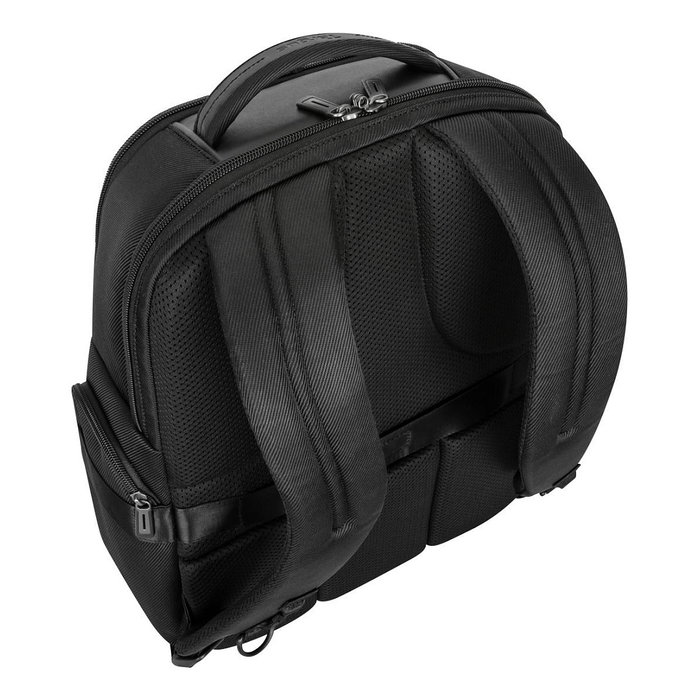 Targus Mochila Elite TBB618GL para Portátil 15.6-16 Pulgadas, 40.6 cm, Negro, con Compartimento para Tablet y Múltiples Bolsillos
