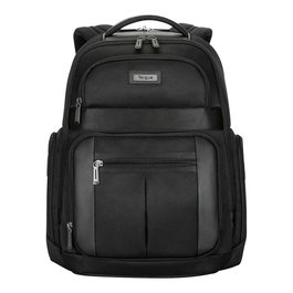 Targus Mobile Elite - Mochila para Portátil 16 Pulgadas, Protección SafePORT Sling, Base Impermeable, Correa para Trolley, Negro