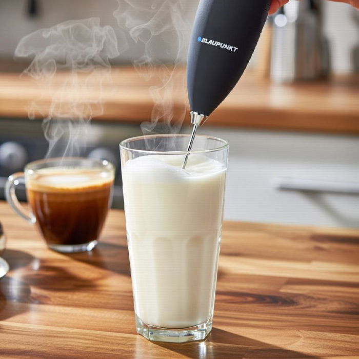 BLAUPUNKT MINI Espumador de Leche Eléctrico para Cappuccino y Latte