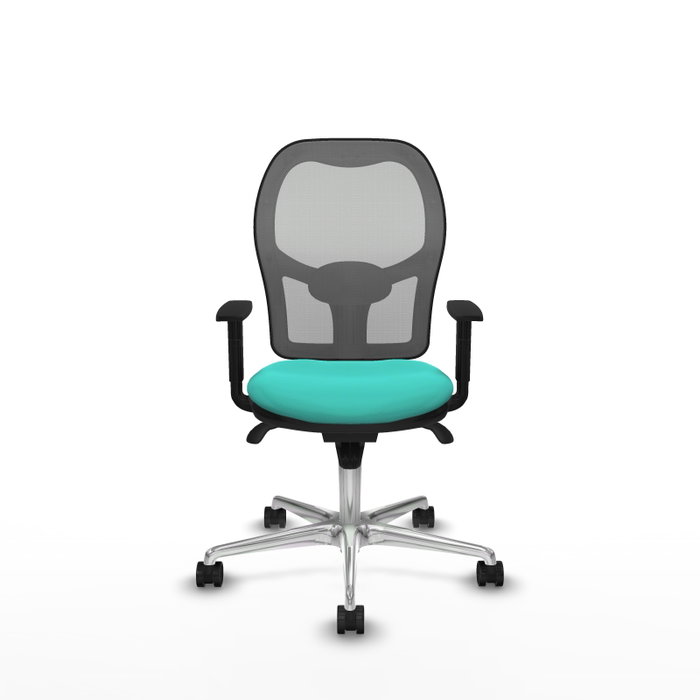 PIQUERAS Y CRESPO Silla de oficina Jorquera Turquesa y Gris PIQUERAS Y CRESPO Silla de oficina Jorquera Turquesa y Gris