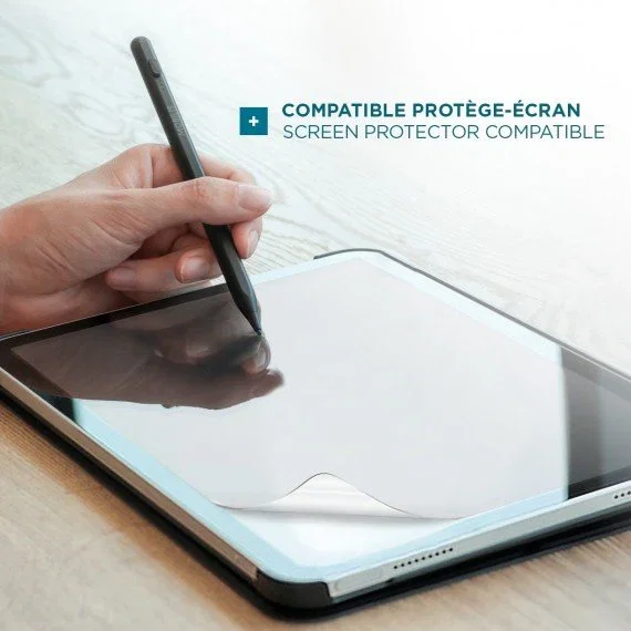 Mobilis 001090 Lápiz Digital Stylus para Tablet Universal - Negro, Batería 10 Horas, Incluye 1 Punta