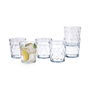 Set 6 Vasos Bajos Vidrio Kata Quid 26 cL