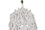 DKD Home Decor Avisador de Puerta Árbol de la Vida Blanco