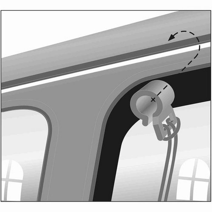 Red de seguridad Trixie Negro 120 × 100 CM Red de seguridad Trixie Negro 120 × 100 CM