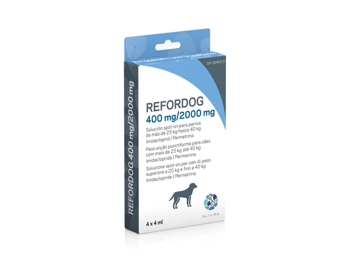 Refordog Spot-On para Perros 25-40kg 4x4ml Refordog Spot-On para Perros 25-40kg 4x4ml