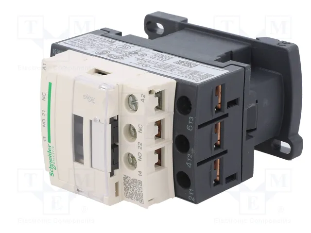 SCHNEIDER ELECTRIC Contactor TeSys D LC1D18M7 3-polar 220VAC