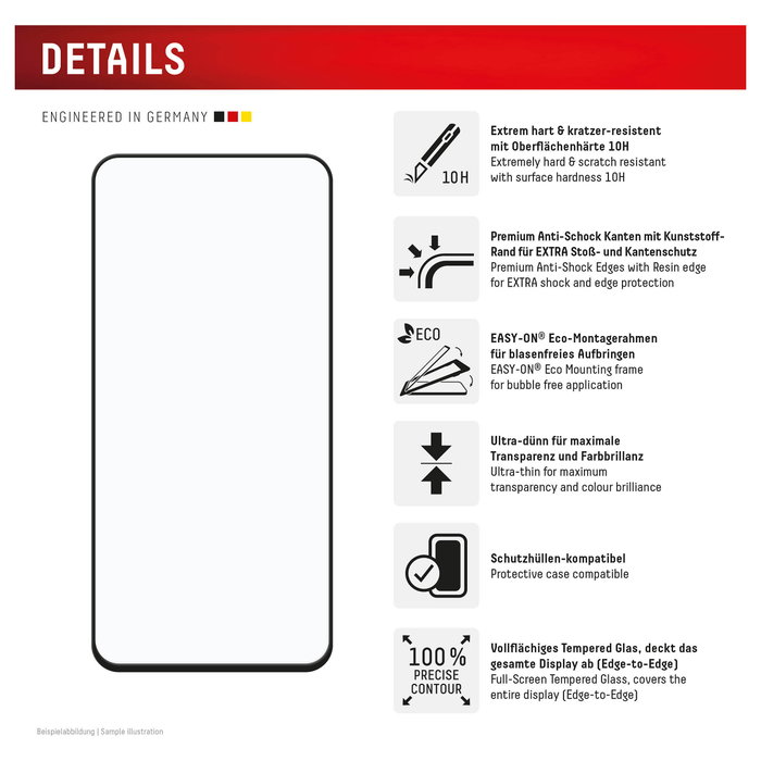 Displex 02069 Protector de Pantalla de Vidrio Templado para Samsung Galaxy A56 Displex 02069 Protector de Pantalla de Vidrio Templado para Samsung Galaxy A56