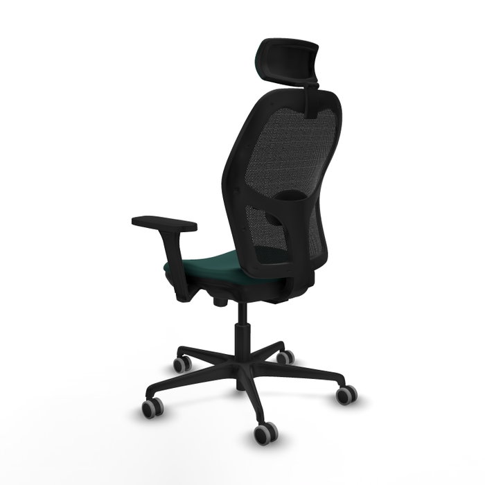 PIQUERAS Y CRESPO Silla de oficina Jorquera Sincro/Traslack Verde botella/Negro PIQUERAS Y CRESPO Silla de oficina Jorquera Sincro/Traslack Verde botella/Negro
