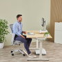 FELLOWES Alfombrilla Ratón Breyta con Reposamuñecas Gris