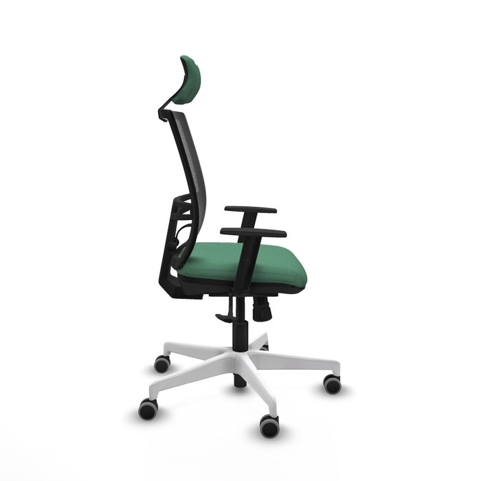 PIQUERAS Y CRESPO Silla de oficina Yunquera con mecanismo Sincro Verde esmeralda PIQUERAS Y CRESPO Silla de oficina Yunquera con mecanismo Sincro Verde esmeralda