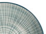 Vessia Plato Hondo de Cerámica Rayas Azul, 20 cm de Diámetro (Set de 24)