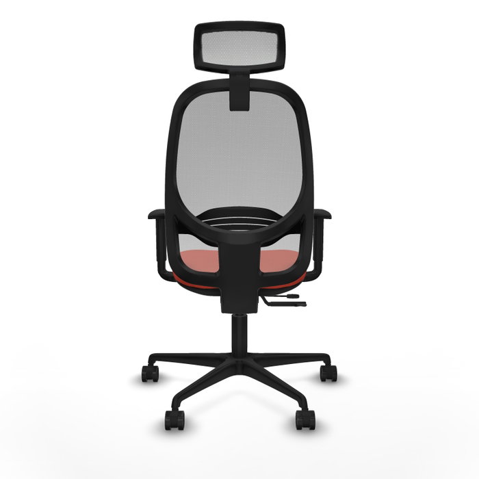 PIQUERAS Y CRESPO Silla de oficina Cilanco con mecanismo Sincro/Traslack Naranja oscuro y Gris PIQUERAS Y CRESPO Silla de oficina Cilanco con mecanismo Sincro/Traslack Naranja oscuro y Gris