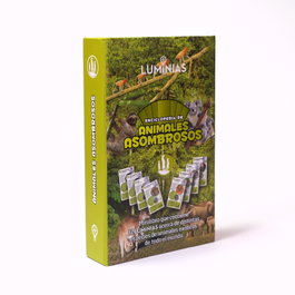 LUMINIAS Enciclopedia de Animales Asombrosos (Estuche con 32 cartas)