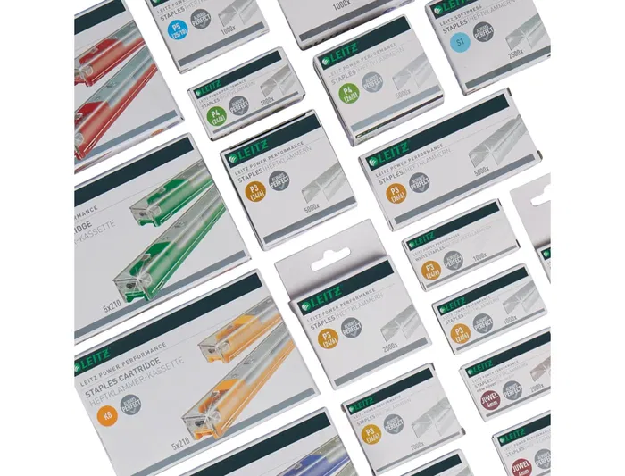 Leitz Grapas 23/15 XL Galvanizada Caja de 1000 Unidades