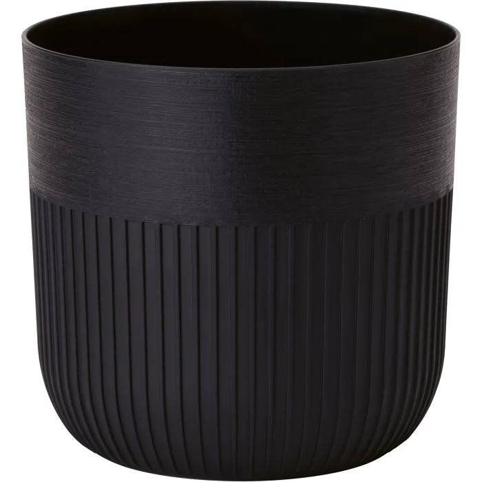 Luca Grande Maceta Redonda Ø 30 cm, 17 Litros, H 30 cm, Negra, GARDEN ID 2044939 Luca Grande Maceta Redonda Ø 30 cm, 17 Litros, H 30 cm, Negra, GARDEN ID 2044939