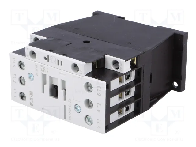 EATON ELECTRIC Contactor DILM32 32A 24VDC 3-polar