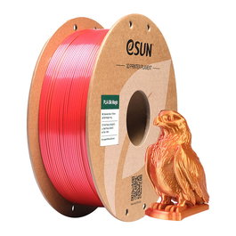 eSun EPLA-SILK MAGIC Filamento PLA 1,75mm Red Gold (Rojo Dorado) 1kg para Impresión 3D
