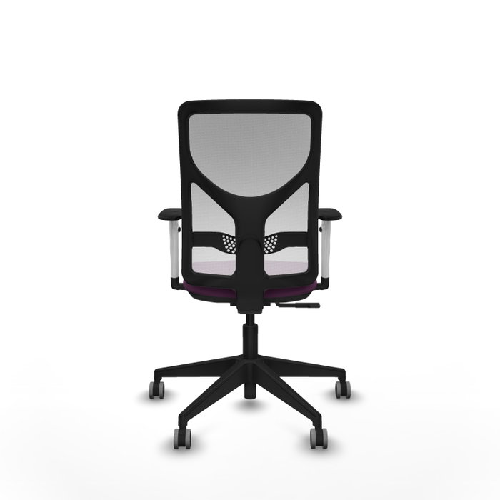 PIQUERAS Y CRESPO Silla de oficina Motilla con mecanismo Sincro, Morado y Blanco PIQUERAS Y CRESPO Silla de oficina Motilla con mecanismo Sincro, Morado y Blanco