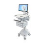 Ergotron StyleView Carro multimedia con articulación LCD y 6 cajones