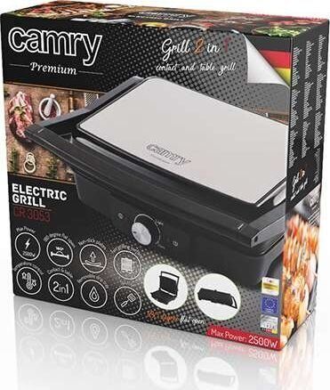 Camry CR 3053 Grill Eléctrico con Apertura de 180°