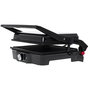 ADLER Grill Eléctrico 2500W, Apertura 180°, Dimensiones 33x33x11cm, para Asar Carnes y Verduras