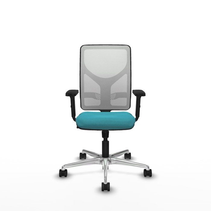 PIQUERAS Y CRESPO Silla de oficina Motilla con Mecanismo Sincro, Turquesa y Blanco PIQUERAS Y CRESPO Silla de oficina Motilla con Mecanismo Sincro, Turquesa y Blanco