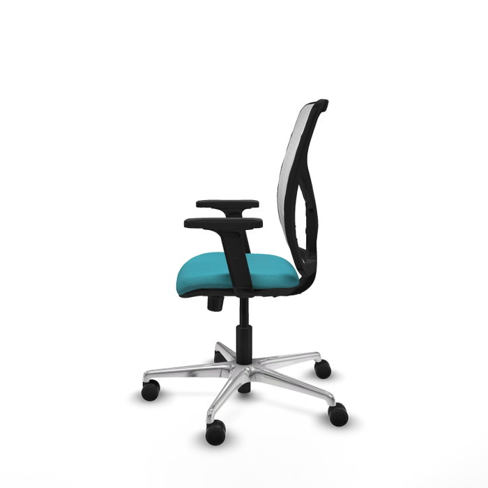 PIQUERAS Y CRESPO Silla de oficina Motilla con Mecanismo Sincro, Turquesa y Blanco PIQUERAS Y CRESPO Silla de oficina Motilla con Mecanismo Sincro, Turquesa y Blanco