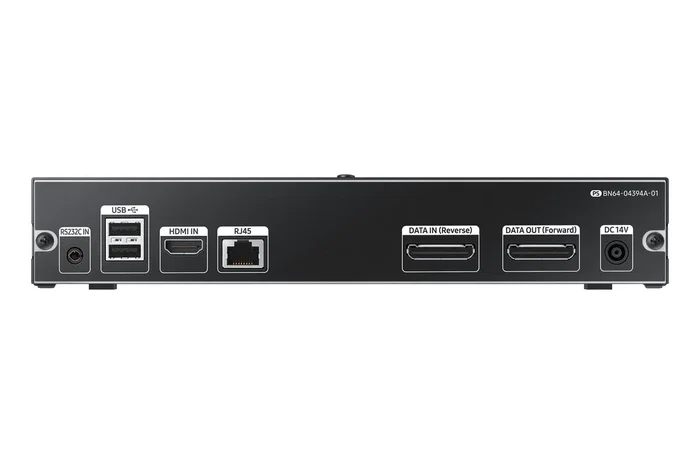 Samsung VG-IABPS1/EN Caja Decodificadora SBB (Set-back-box) para Pantalla, Negro, Full HD 1080p, OSD Multilenguaje, Puerto HDMI