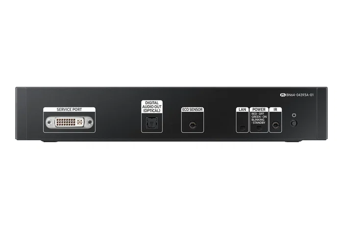Samsung VG-IABPS1/EN Caja Decodificadora SBB (Set-back-box) para Pantalla, Negro, Full HD 1080p, OSD Multilenguaje, Puerto HDMI