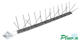 Pluvia Pincho Antipaloma Base Metal 50 cm 36 Púas Inox LASS5036A