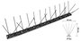 Pluvia Pincho Antipaloma Base Metal 50 cm 36 Púas Inox LASS5036A