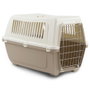 Nayeco Transportin Vision Classic 60 59x39x41 cm, Transportín Mascotas Resistente, 11 kg, Plástico Reciclado, Puerta Metálica, Asa Antideslizante