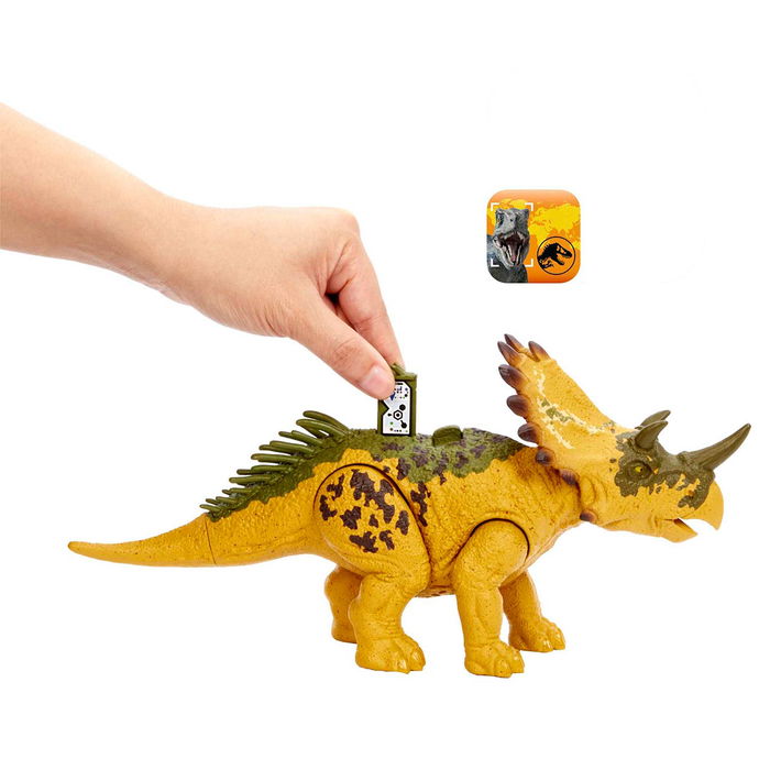 Dinosaurio Wild Roar Regaliceratops Hlp19 Jurassic World