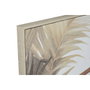 DKD Home Decor Cuadro Lienzo Chica Silla Surtido de 2 Piezas (100x100 cm)