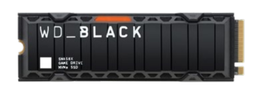 Western Digital WD Black SN850X NVMe SSD 2TB Interno M.2 2280 PCIe 4.0 con Disipador de Calor Negro