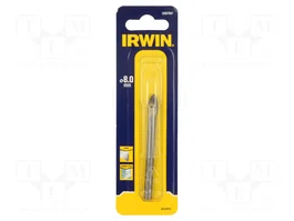 IRWIN Broca de 8 mm para Vidrio, Porcelana y Azulejos