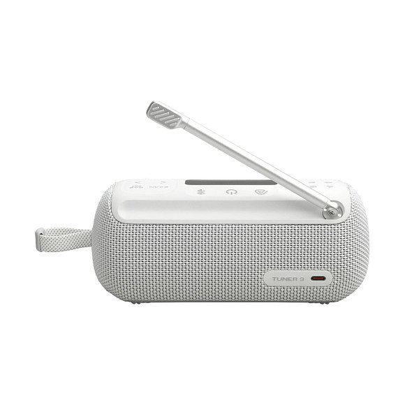 JBL Tuner 3 Radio Portátil DAB+/FM Bluetooth IP68 Blanco