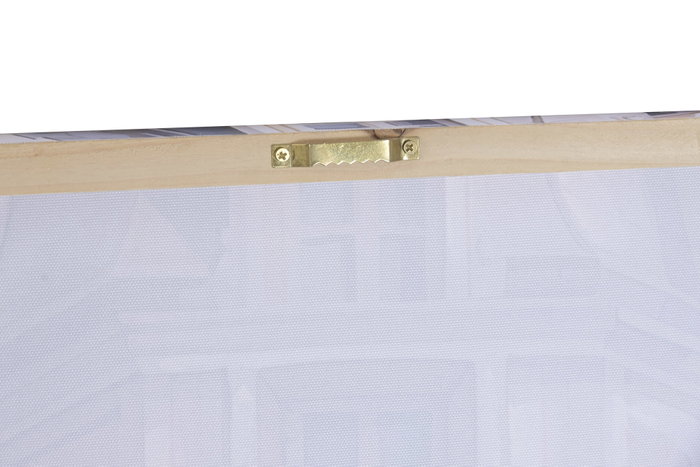 DKD Home Decor Cuadro Lienzo MDF BISTRO Surtido de 2 Unidades 60x3x90 cm