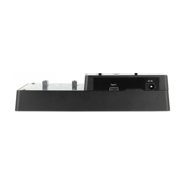 DeLOCK Estación de acoplamiento para 4 x M.2 NVMe PCIe SSD con función de clonación Negro