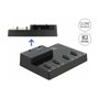 DeLOCK Estación de acoplamiento para 4 x M.2 NVMe PCIe SSD con función de clonación Negro