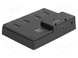 DeLOCK Estación de acoplamiento para 4 x M.2 NVMe PCIe SSD con función de clonación 64124