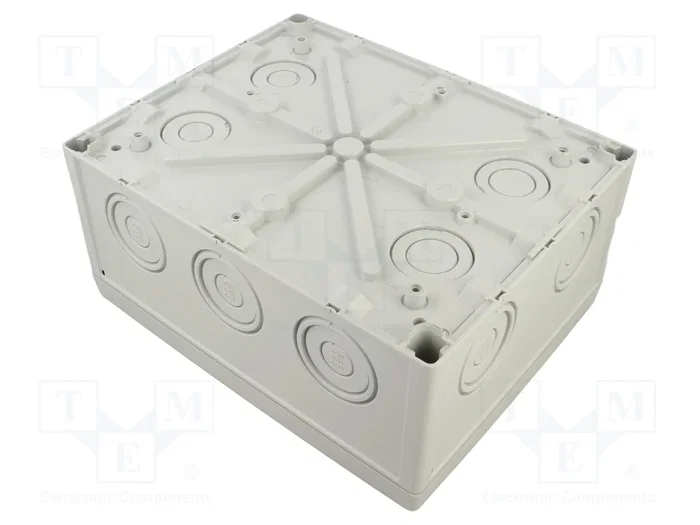 SPELSBERG ABOX Caja de Conexiones Gris con Diafragmas de Membranas