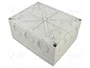 SPELSBERG ABOX Caja de Conexiones Gris con Diafragmas de Membranas