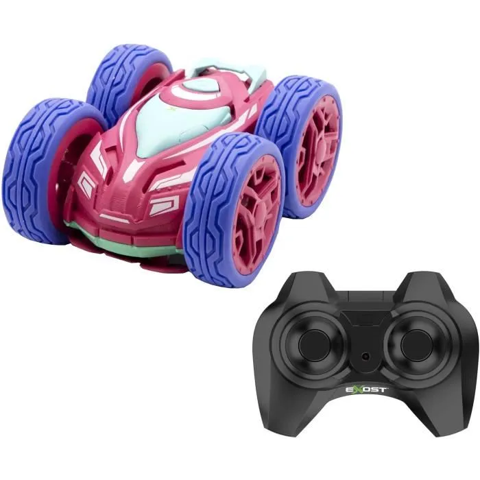 Exost Coche Teledirigido 360 Mini Flip Amazon 1:34 8 km/h 10 cm Rosa para Niños a Partir de 5 Años Exost Coche Teledirigido 360 Mini Flip Amazon 1:34 8 km/h 10 cm Rosa para Niños a Partir de 5 Años