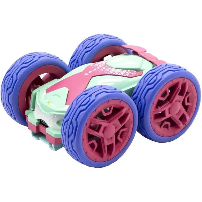 Exost Coche Teledirigido 360 Mini Flip Amazon 1:34 8 km/h 10 cm Rosa para Niños a Partir de 5 Años Exost Coche Teledirigido 360 Mini Flip Amazon 1:34 8 km/h 10 cm Rosa para Niños a Partir de 5 Años