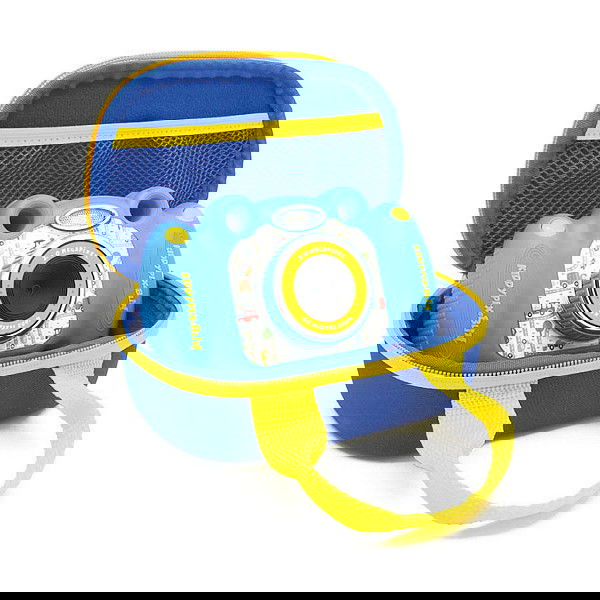 EASYPIX KiddyPix Blizz Cámara Digital para Niños Azul con Maletín, 2" Pantalla, 2 MP, Grabación de Vídeo, Incluye Pilas EASYPIX KiddyPix Blizz Cámara Digital para Niños Azul con Maletín, 2" Pantalla, 2 MP, Grabación de Vídeo, Incluye Pilas