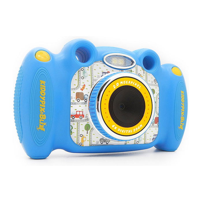 EASYPIX KiddyPix Blizz Cámara Digital para Niños Azul con Maletín, 2" Pantalla, 2 MP, Grabación de Vídeo, Incluye Pilas EASYPIX KiddyPix Blizz Cámara Digital para Niños Azul con Maletín, 2" Pantalla, 2 MP, Grabación de Vídeo, Incluye Pilas