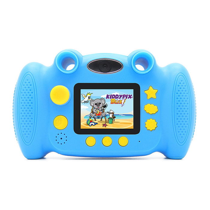 EASYPIX KiddyPix Blizz Cámara Digital para Niños Azul con Maletín, 2" Pantalla, 2 MP, Grabación de Vídeo, Incluye Pilas EASYPIX KiddyPix Blizz Cámara Digital para Niños Azul con Maletín, 2" Pantalla, 2 MP, Grabación de Vídeo, Incluye Pilas